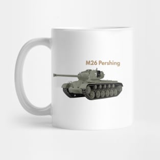 M26 Pershing American WW2 Heavy Tank Mug